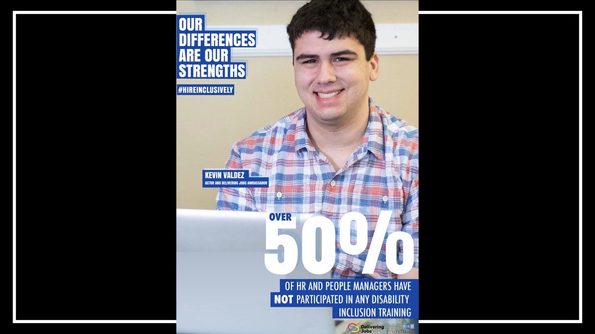 Did you know while employing people with a range of abilities leads to positive business impacts, 81% of adults with developmental differences don't have paid jobs in the US. <a href="/deliveringjobs/">@DeliveringJobs</a> &amp; <a href="/SHRM/">SHRM</a> are working hard to change that &amp; HEVĒ is proud to help: bit.ly/3mk1bIE