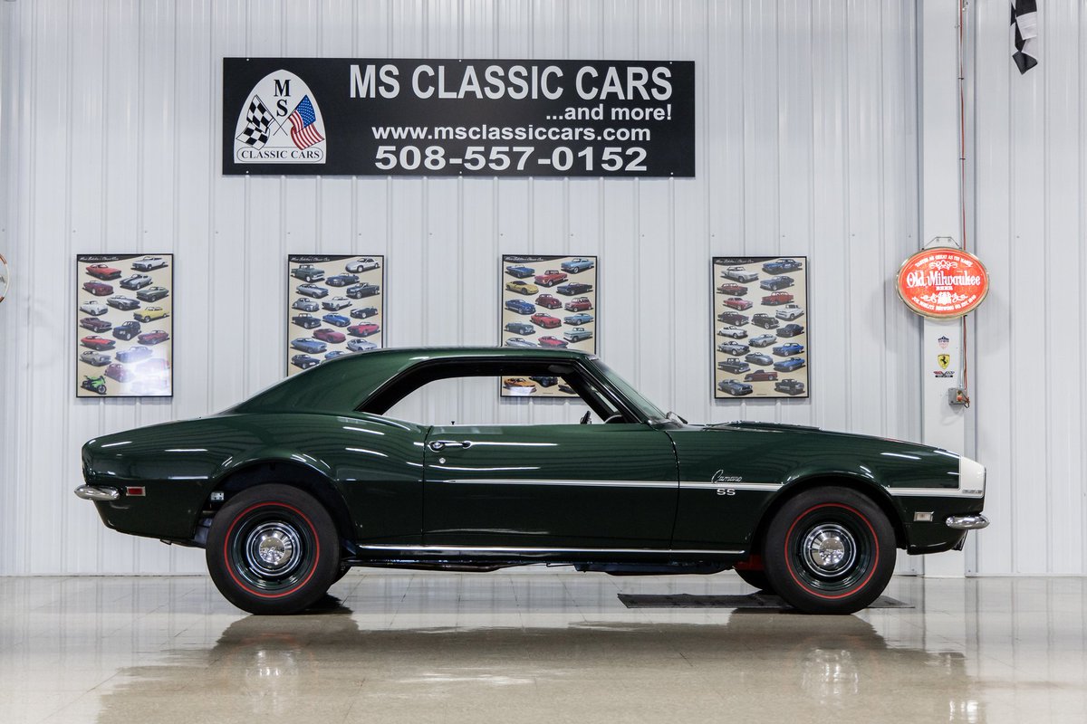 ms_classic_cars's tweet photo. Here's a sneak peek of our 1968 Chevrolet Camaro SS "L78" 396/375HP 4-Speed.
This is one of the best examples known to exist in the world. It was restored by Lucas Restorations and certified by Camaro expert Jerry MacNeish of Camaro Hi-Performance.
#camaro #l78 #68camaro https://t.co/oSW220aQ7d