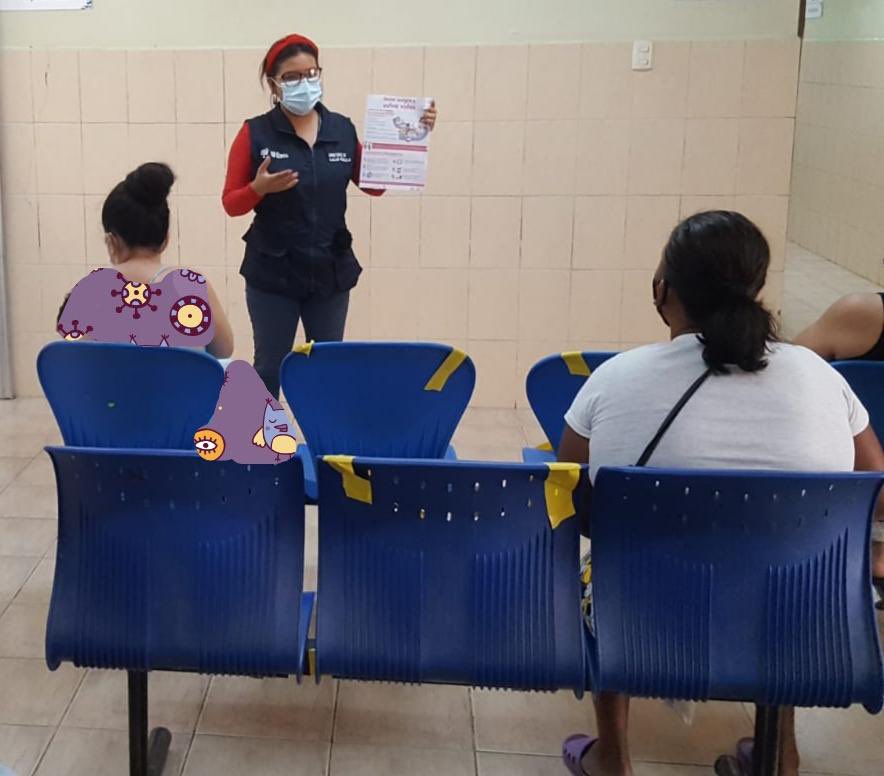 Salud_Guayas's tweet photo. Personal de salud imparte asesorías educomunicacionales a la comunidad de #BastiónPopular y #Orquídeas, sobre donación de sangre, el uso correcto de la mascarilla para evitar la propagación del #COVID19 y medidas de prevención contra la diabetes. #PrevenciónEsSalud https://t.co/MnGfvmOxDX