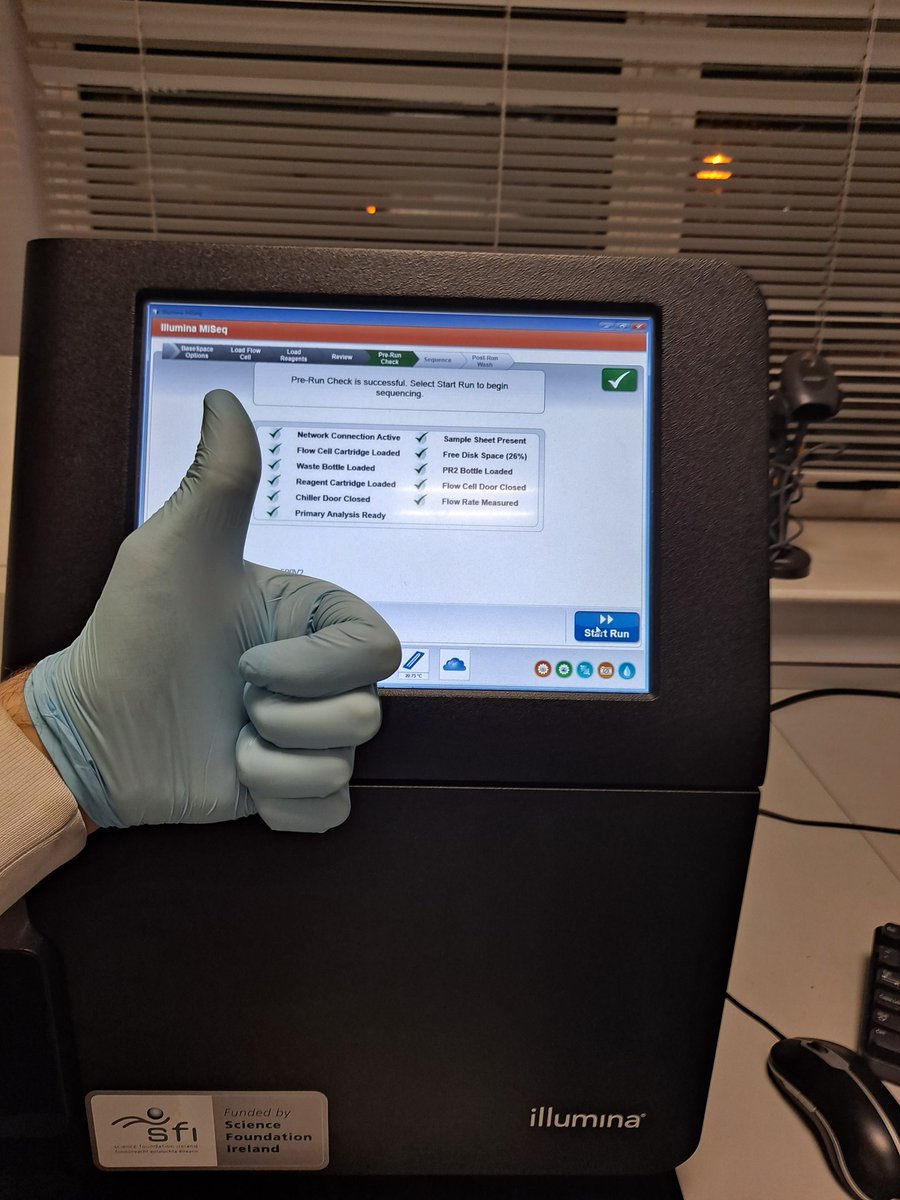 Paul Smith (@paulsmid94) on Twitter photo The final (fingers crossed) 16S run aimed at investigating the relationship of the composition of rumen microbiota with methane emissions and feed efficiency. Many thanks to <a href="/TrinSeqNGS/">TrinSeq</a> and <a href="/elaneyk1/">Elaine Kenny</a> for use of the MiSeq and their help!
<a href="/RumenPredict/">RumenPredict</a> <a href="/MASTER_IA_H2020/">MASTER IA H2020</a> <a href="/teagasc/">Teagasc</a> The final (fingers crossed) 16S run aimed at investigating the relationship of the composition of rumen microbiota with methane emissions and feed efficiency. Many thanks to <a href="/TrinSeqNGS/">TrinSeq</a> and <a href="/elaneyk1/">Elaine Kenny</a> for use of the MiSeq and their help!
<a href="/RumenPredict/">RumenPredict</a> <a href="/MASTER_IA_H2020/">MASTER IA H2020</a> <a href="/teagasc/">Teagasc</a>