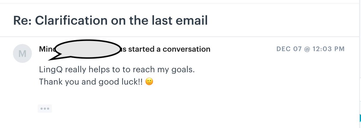 Most people struck a combination between saying hi, feeling amused, and sharing their positive feedback of our platform: