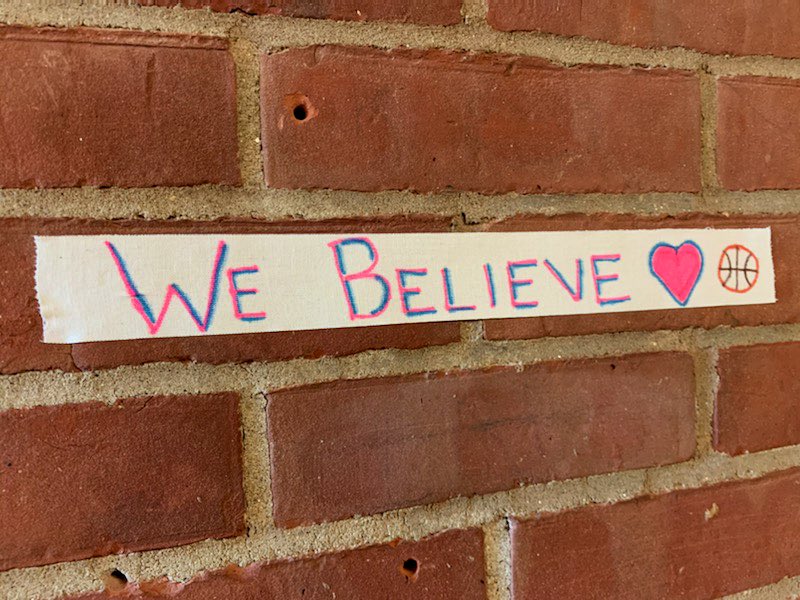 We LOVE you coach. WE ALL BELIEVE #OneSchoolOneCommunityOneUs youtube.com/watch?v=GwpTHU…