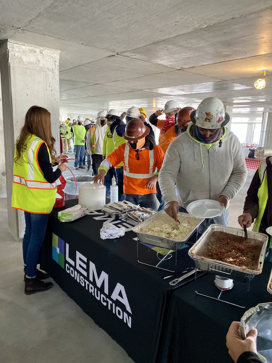 lemaconstruct's tweet photo. AC Marriott Topping OUT — Celebrating Progress.  
Topping-out ceremonies are an age-old tradition that announces: Progress Underway. At AC Marriott, today's topping-out ceremony encompasses the two Ps: Progress and Party! #ACMarriott #Hospitaltyinconstruction #teamwork #thankful https://t.co/Vg5W2oguad