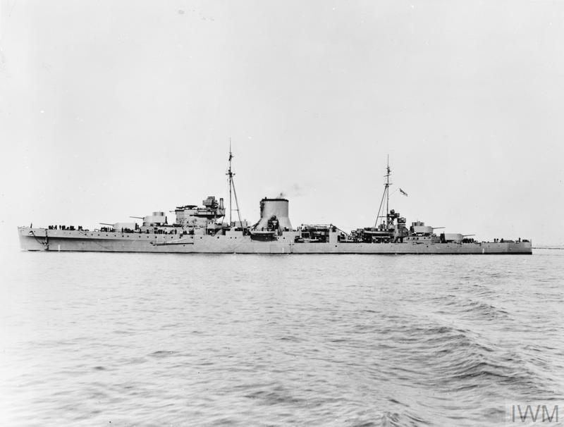 In the meantime, V/Adm Henry Pridham-Wippel, aboard his flagship HMS Orion was leading HMS Ajax & HMAS Sydney along with HMS Jervis, HMS Juno & HMS Mohawk on a cruiser & destroyer sweep into the Adriatic