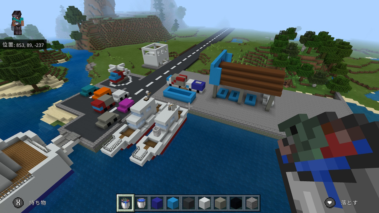 だる だるぷろっぺ 港街の建設 漁船 ヘリポート 魚市場 Minecraft マイクラ マインクラフト Nintendoswitch T Co Gocqawqjry Twitter