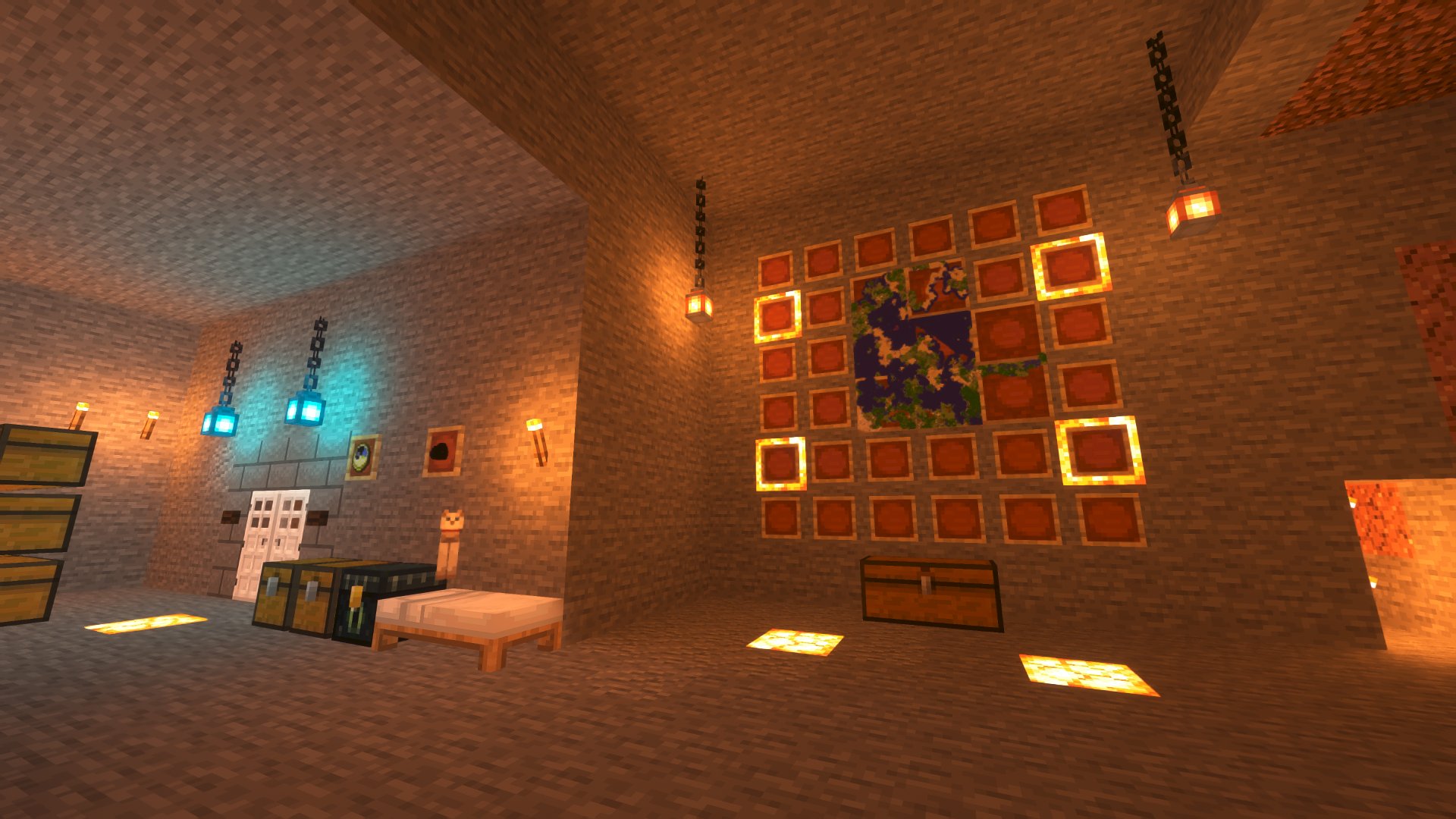 沙門 Twitterren マインクラフト Seus Ptgi Hrr Test 2 ネザー系のランタンやキノコの光源が光るようになった ブラーブラーだった動物たちもかなり自然になった よき Minecraft T Co Nrobwo6s Twitter