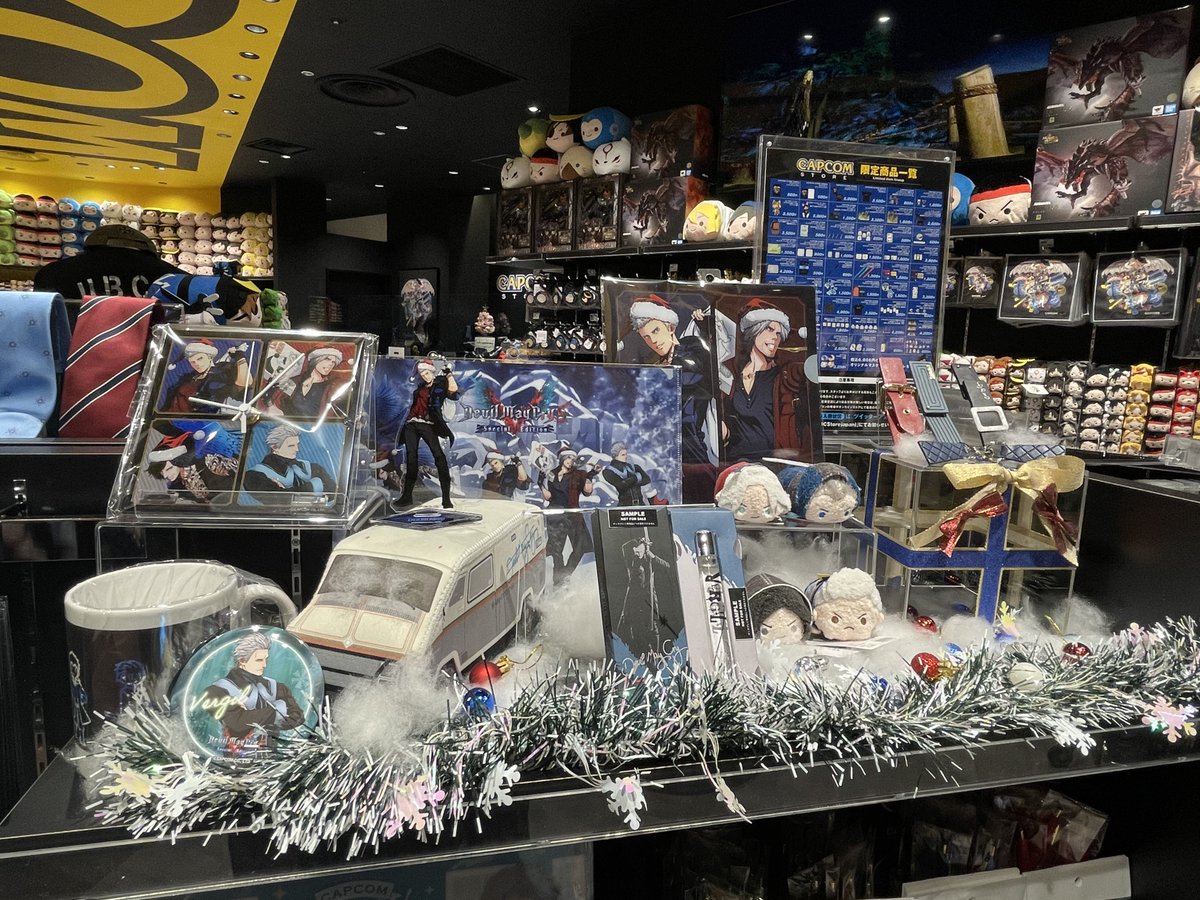 CAPCOM STORE TOKYO OSAKA】新商品情報🎉 本日（12/19）よりカプコン