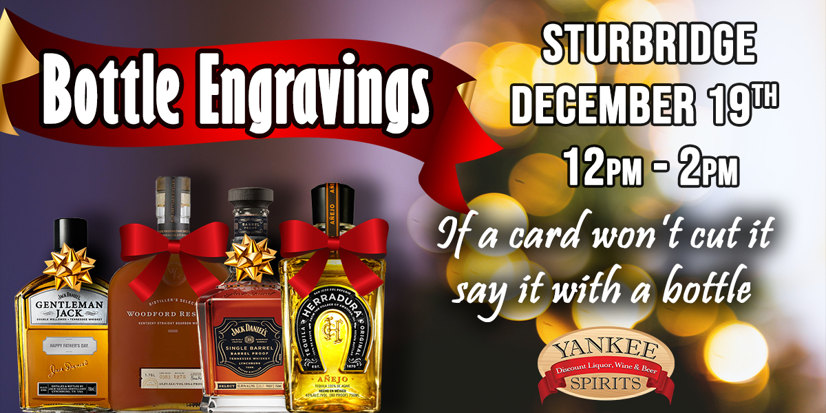 yankeestur's tweet photo. Personalized liquor bottles make a great gift, stand out when you engrave a personalized message on a bottle of Gentleman Jack, Jack Daniel's Single Barrel, Woodford Reserve, Herradura tequila for no additional charge.

#Engraving #Liquor #Gift #GiftIdeas #HolidayGifts https://t.co/Whyc2RhknV