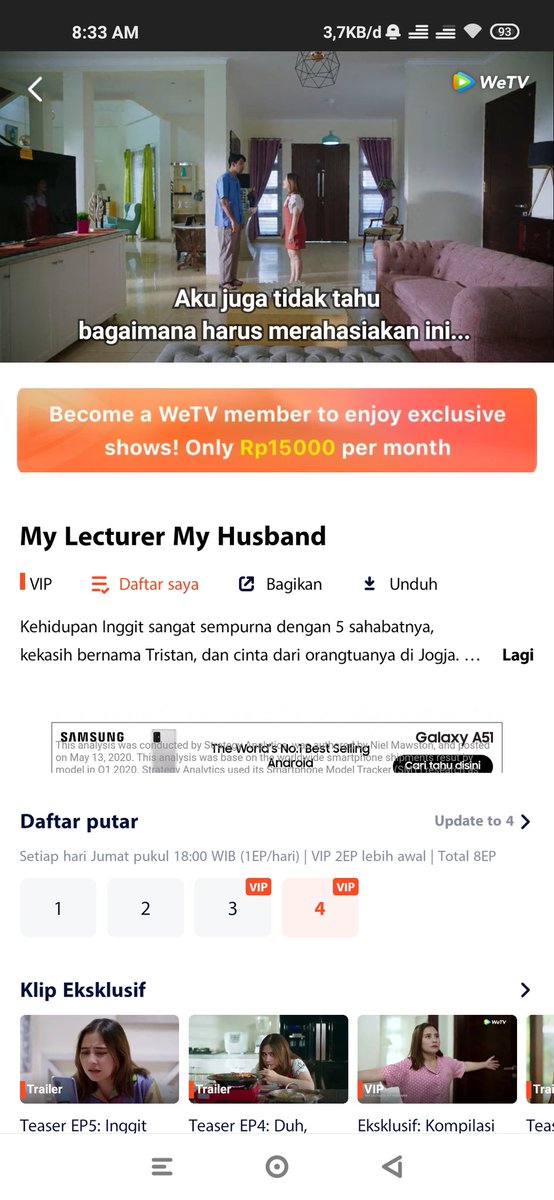 ikhamontolalu's tweet image. Lagi demam serial #MyLectureMyHusband  😂😍