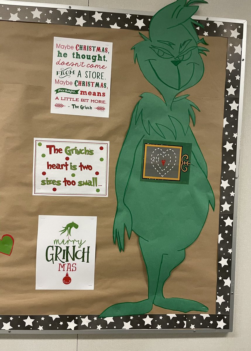 The Grinch’s heart was two sizes too small! Students at EMC have shown acts of kindness to grow it this big over the past weeks! He is #thankful. #sd75 #happyholidays Stay home, stay safe and see you in 2021 Wildcats! #grinch #KindnessMatters #actsofkindness