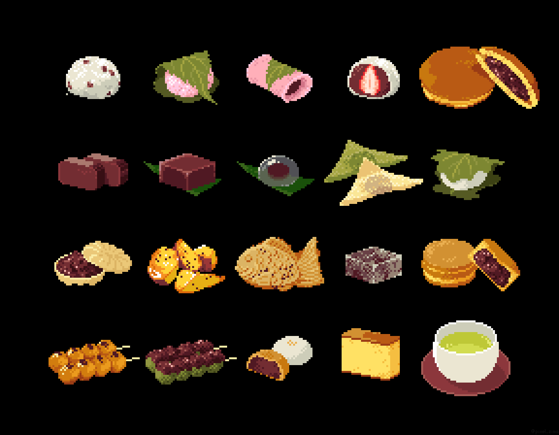 pixel_zima's tweet photo. #2020年自分が選ぶ今年の4枚
今年も飯ドットな一年だったなあ https://t.co/a5DS377SNJ