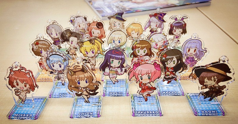 オルタナティブガールズ ぷちきゃらアクリルキーホルダー 全21種類 