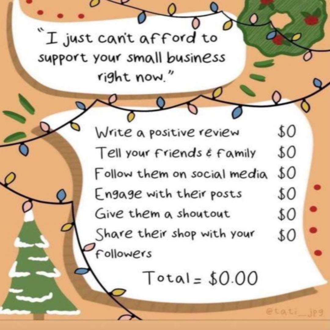 Money's tight. We get it. Really. It'd be totally cool if you could help us out for free :)

#BetterWithBeads #SmallBusinessOwners  #SmallBusiness