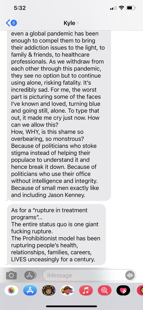 ryanjespersen's tweet photo. Overdose deaths outpace #COVID19AB deaths in Alberta by a tragic 904-790 lives lost this year.

Premier @jkenney points to CERB.

My brother Kyle works @InsiteVan. He’s as much an expert on the front line of the #opioidcrisis as anybody in 🇨🇦. 

I asked for his thoughts... #ableg https://t.co/2i0aClPfLL