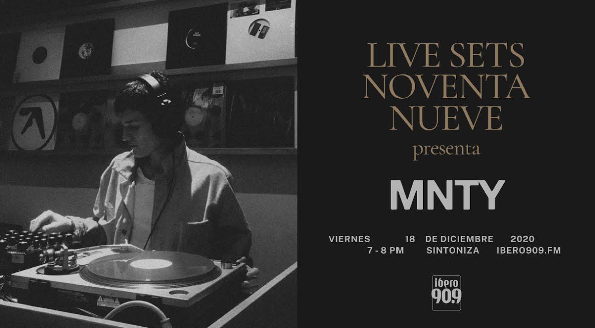 Ibero909FM's tweet photo. #LiveSets909 presenta 

#MNTY, DJ residente del club Yuyu, quien ha forjado su sonido conjuntando breakbeats, atmósferas ambientales y una saludable dosis de nostalgia de IDM.

Dale play https://t.co/ymwwcmgKfj https://t.co/tLIZaJUNCU