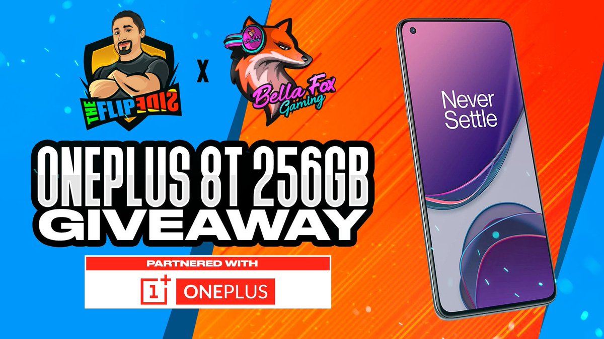 BellaFoxGaming's tweet photo. Time is almost up, don’t miss your chance!! 

Retweet this tweet &amp; reply with #FreeOnePlus to win an 8T!! 

Winner will be announced on 12/20. 

You must be following me &amp;  @MrxFlip to win. 

Enter Here: https://t.co/tcnoWXHA8C https://t.co/Iq1T0YPezv