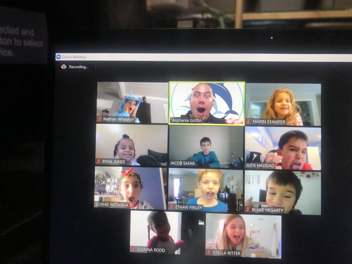 Long_WBStronger's tweet photo. Snack and story with @steph_griffin15 class. These kiddos love their teacher. Why? Because her love for them is infinite! #c2cinwb #doherty2020 https://t.co/hAKN0hc3Py