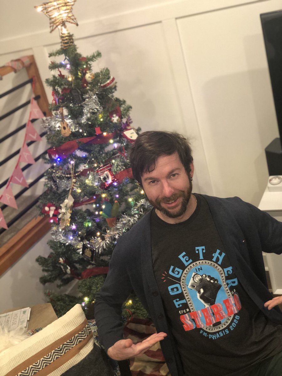 MichaelMorien's tweet photo. Took this year’s @CFCRSaskatoon #fmphasis2020 t-shirt for a test drive yesterday. A swell shirt! #supportcommunityradio https://t.co/cmW4mGlmCX