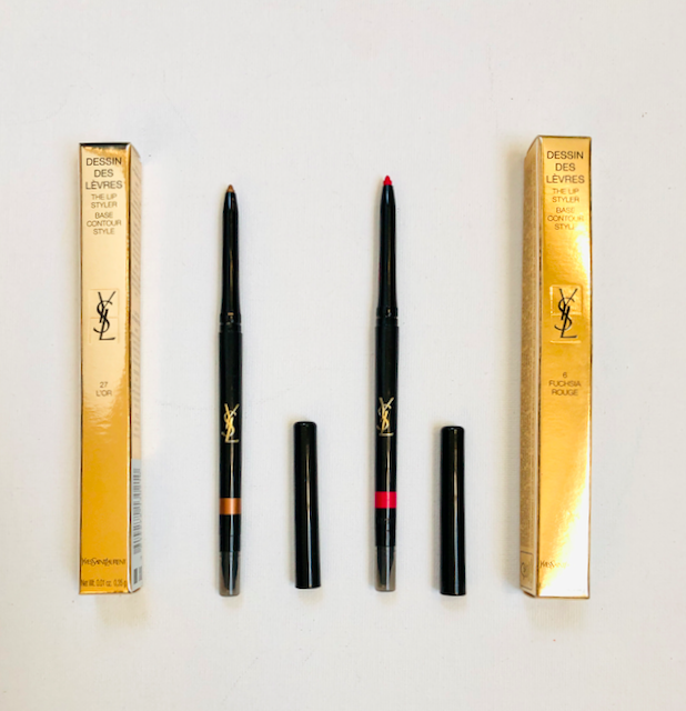 davelackie's tweet photo. I'm giving away YSL's fab The Lip Styler in shades L'Or &amp; Fuchsia Rouge. It's a lip base, a contour &amp; styler. To enter, follow @davelackie &amp; RT https://t.co/Py8DKh9Uub