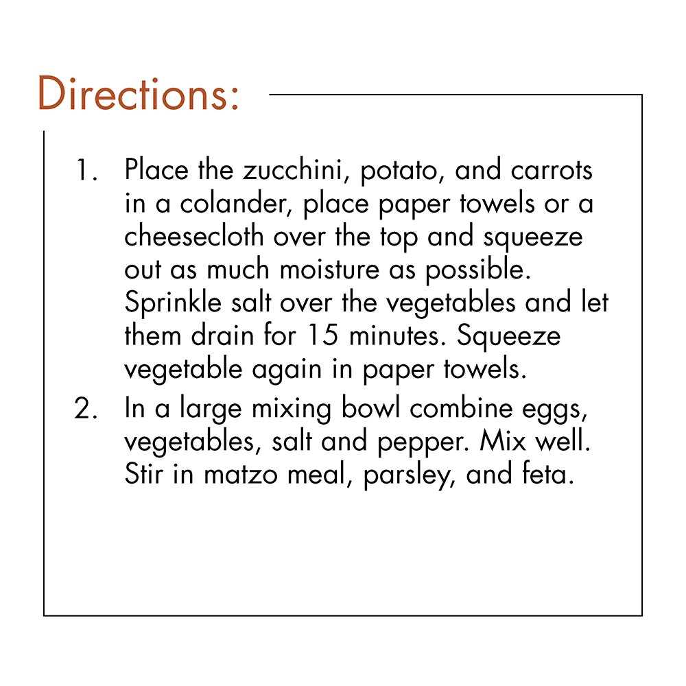GVSUFarmMarket's tweet photo. Searching for something fun to do this weekend? Look no further 😎 Spice up your weekend with this vegetable and feta latke recipe! 🥕🧀 #newrecipe #latkes https://t.co/LE5Kasi5VF