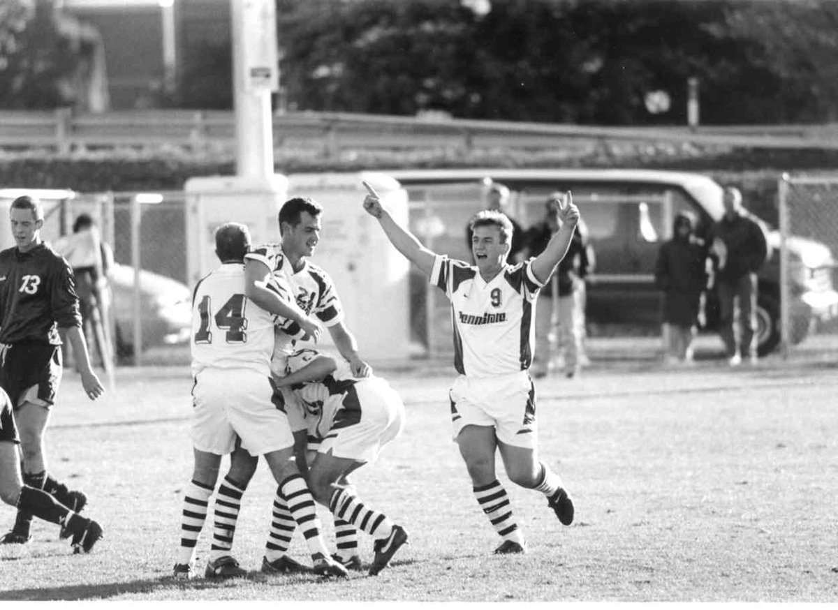 PennStateMSOC's tweet photo. Take a trip through the #PennStateMSOC history books with us as we revisit our historic program.
Next up, the 1990s!
๐: https://t.co/mboKL8SnX4
#WeAre https://t.co/eVsnSvUoU4