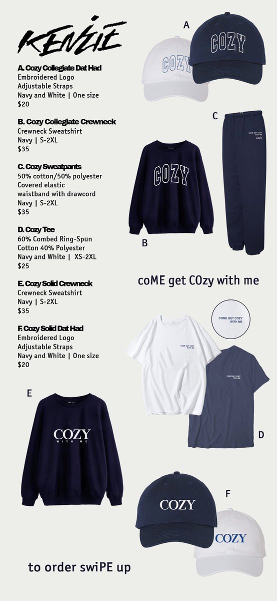 kenzie's tweet photo. #cozywithme merch is now available and i can't wait for you guys to check it out 🎄 https://t.co/TB4DcSC6Oo https://t.co/iut4738ncO