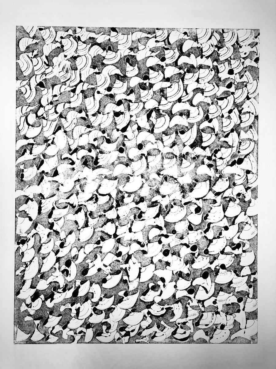simon_hartles's tweet photo. #monotype #lifebalance #tryingtounderstand #VisualAbstract #visualcommunication #digression #purity #missunderstanding #freedom #art #printmaking #meltdown #Connectivity https://t.co/tf0Ffq0FDp