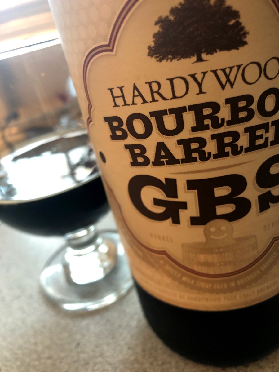 First <a href="/Hardywood/">Hardywood Brewery</a> Bourbon GBS of the season.