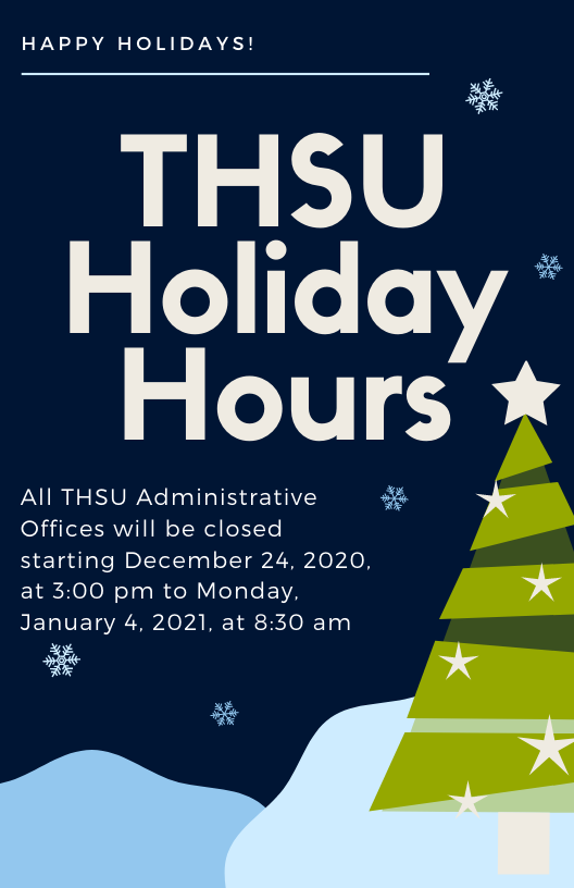 TexasHSU's tweet photo. Happy Holidays! https://t.co/eo9ORO1BDR
