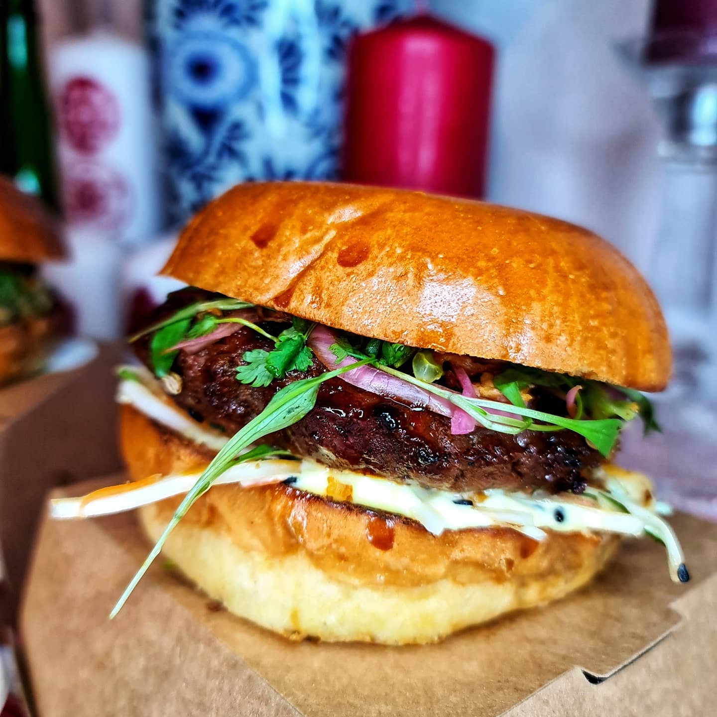 Nicky Batch Lora Lora Lora Love For One O Clock Gate Cooking Out Of Dinas Powys Golf Club This Evening Chimichuri And Teriyaki Burgers With Korean Fries And Salt And Chilli