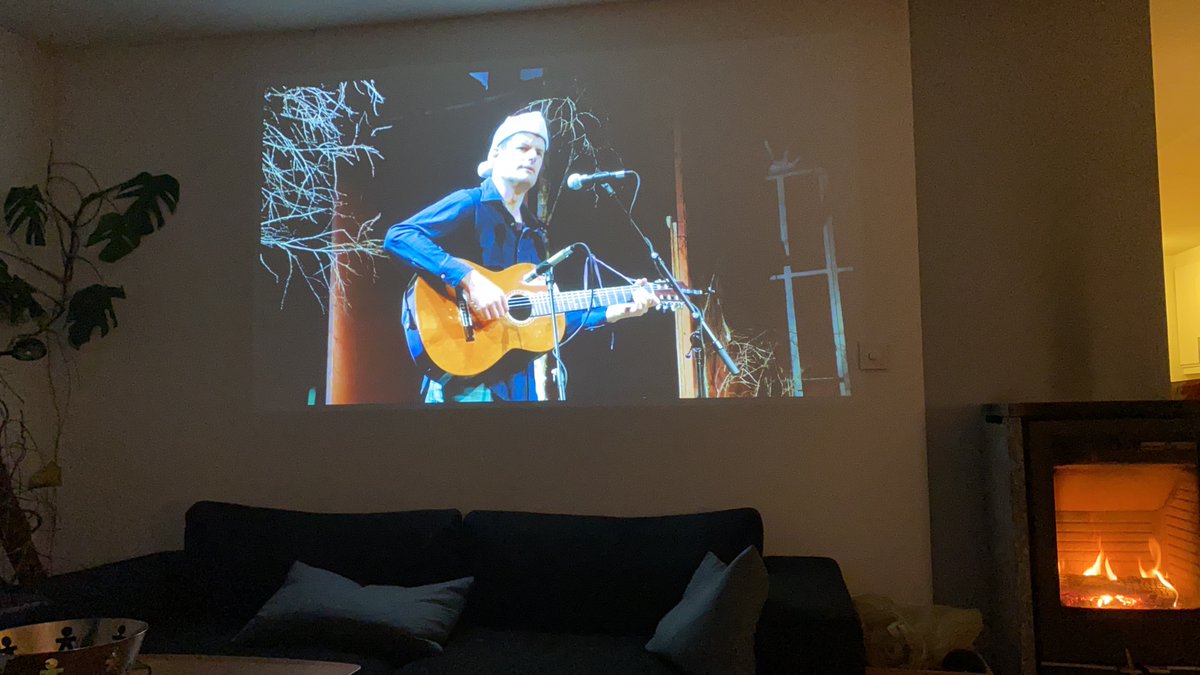 Watching  @kevinhermconnolly singing a Peruvian song in Ballinasloe from Oslo. Ballinasloe Town Hall Christmas Concert!