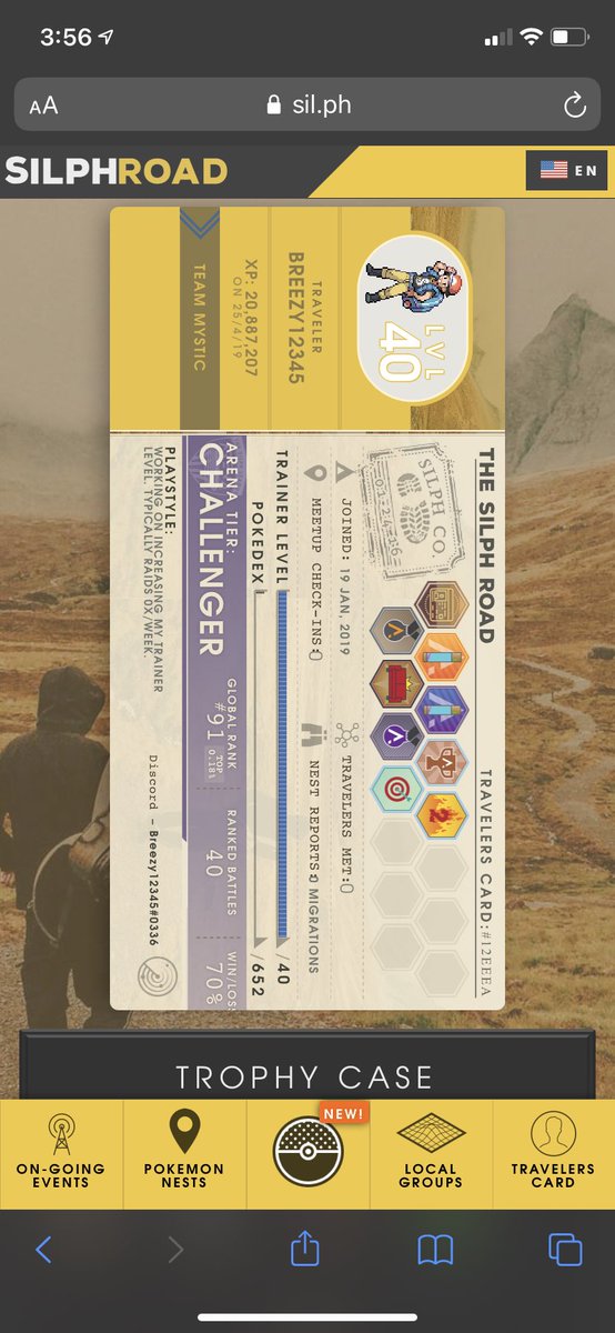 Finally broke the top 100 in silph! This GBL season has been tough for me but looking to finish both seasons strong!