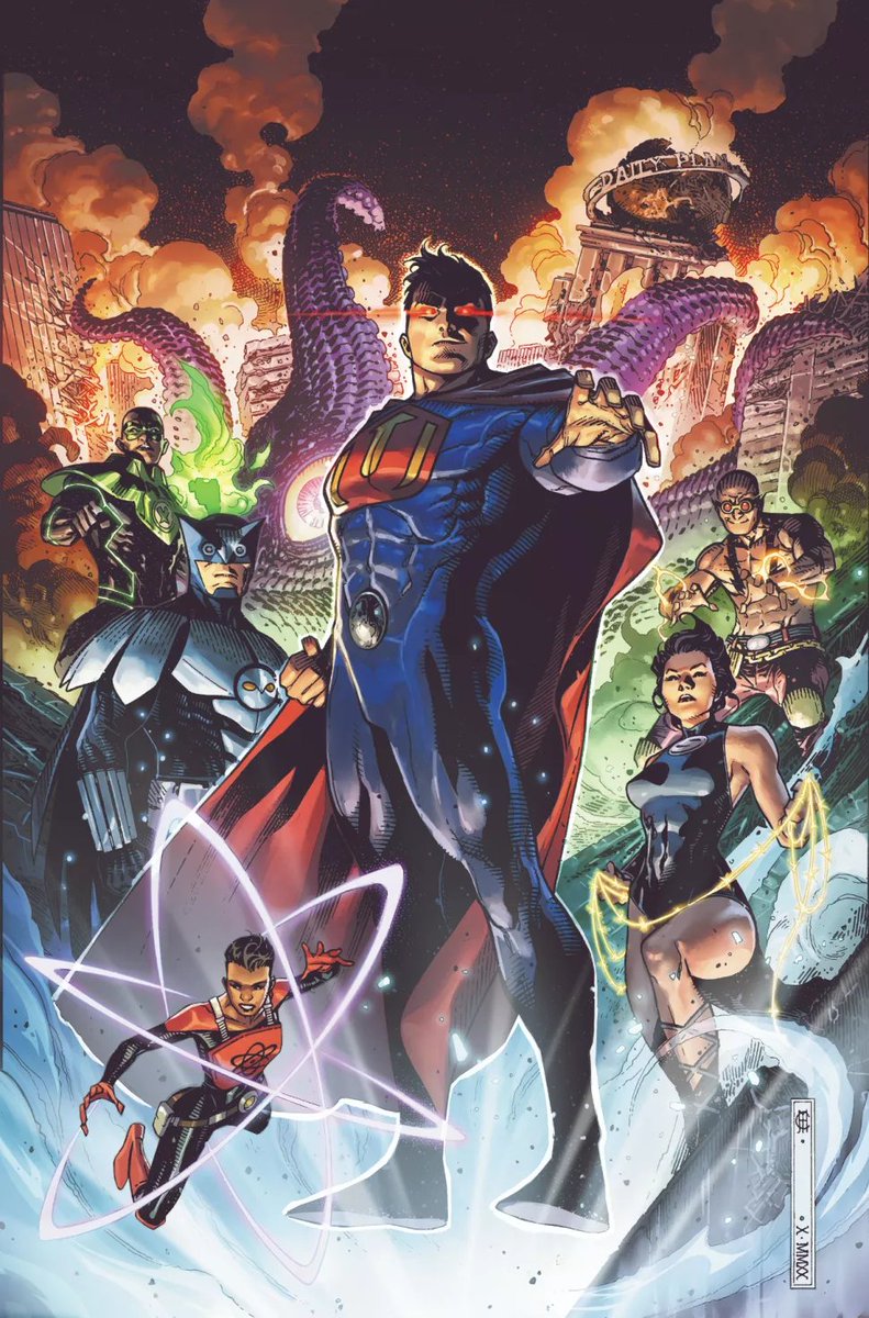 CRIME SYNDICATE #1written by ANDY SCHMIDTart by KIERAN McKEOWN