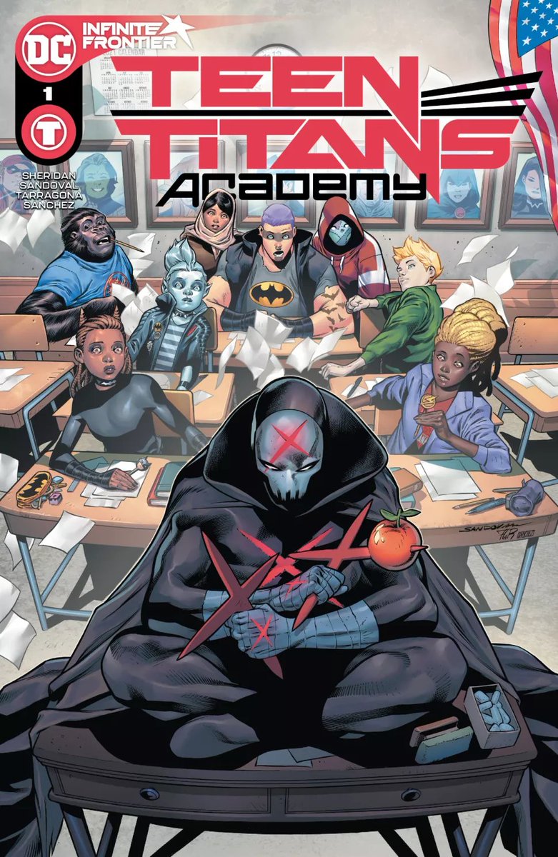 TEEN TITANS ACADEMY #1written by TIM SHERIDANart and cover by RAFA SANDOVAL