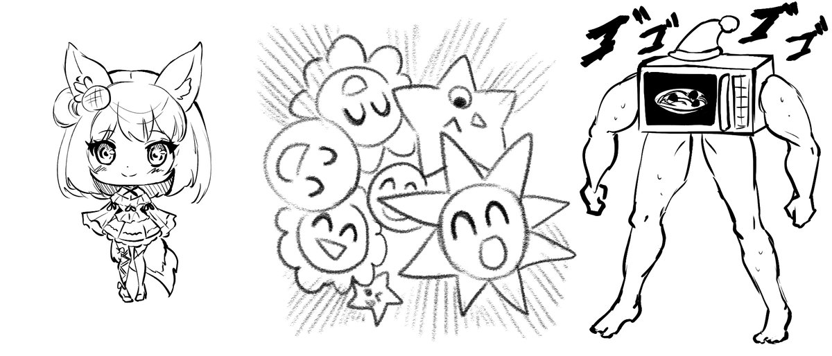 Thank you for joining today's stream!! Got to draw a lot of cuties (and a lot of...questionable things) and had a lot of fun! And thank you to savion098 and @Ritzueli for the raids!! See you next time ^0^