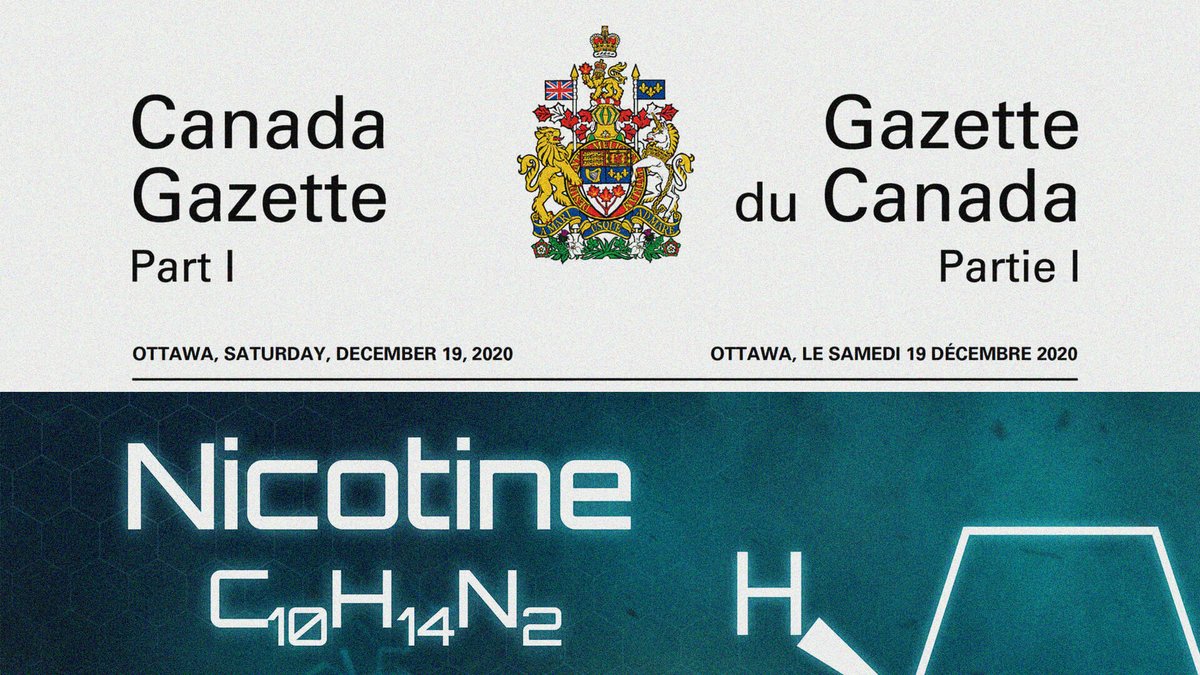 brentstafford's tweet photo. Concentration of Nicotine in Vaping Products Regulations | Curated on - https://t.co/Ruj0YWNpuZ #YOUTHUSE #VAPINGREGULATIONS #HEALTHCANADA #vaping https://t.co/KvjwpnR63w
