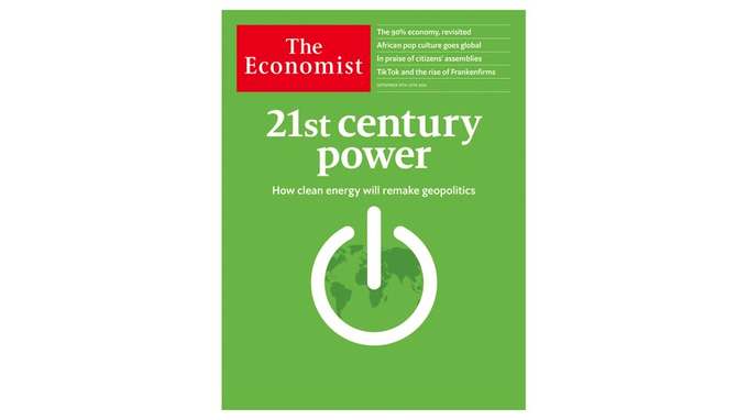 7/"Oil fuelled the 20th century, but now a huge energy shock is catalysing a shift to a New world order."  #GeopoliticsOfGHGsNice Economist cover story on  #CoronavirusImposesCarbonTax. You heard it here first in February!  https://economist.com/briefing/2020/09/17/americas-domination-of-oil-and-gas-will-not-cow-china