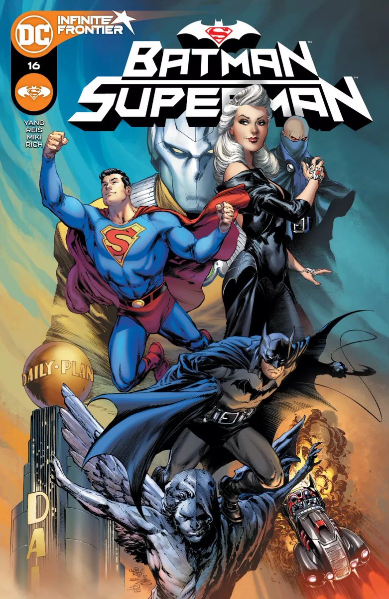 BATMAN/SUPERMAN #16written by GENE LUEN YANGart and cover by IVAN REIS and DANNY MIKI