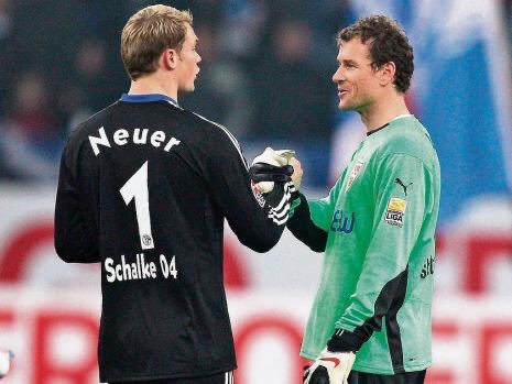 Neuer was a keen learner from an early age, an A-grade pupil at school, and a keen learner on the football field.Neuer knew to study up on his hero Jens Lehmann. He would get to the ground early on matchdays to watch the former Germany number 1, during the warm-up.