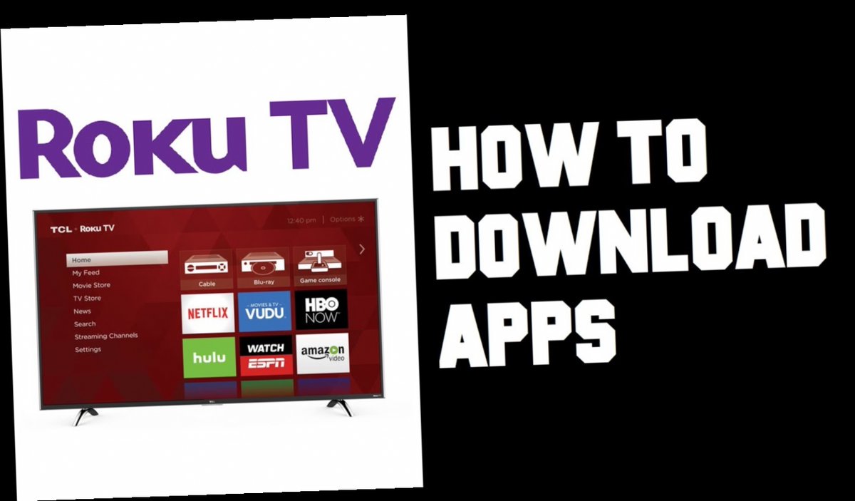 how do i download apps to my sony roku? / Twitter