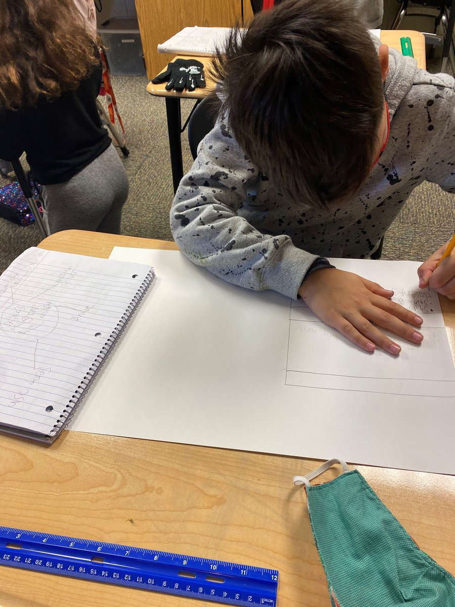 Renner third grader Owen Reese used his study of character traits to make a movie ad for his book. #LifeReadyParkHill #ParkHillCSIP