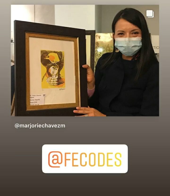 FECODES's tweet photo. Ayer fuimos parte de una subasta en favor de los 290 niños a cargo de la #Fecodes gracias al apoyo de @marjoriechavezm y a las familias de los grandes artistas plásticos que brindaron su genorisad #Guayasamin #Endara #Kingman #Perugachi entre otros reconocidos maestros https://t.co/NZVc7y5id2