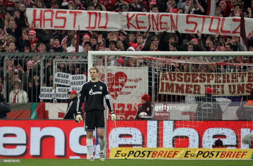 Many Bayern Munich fans were against a pending Manuel Neuer transfer, holding up signs that said “Koan Neuer” - No Neuer- due to his ties with Schalke, and also pushing the then promising goalkeeper, Thomas Kraft, down the pecking order.The protests luckily, were ignored.