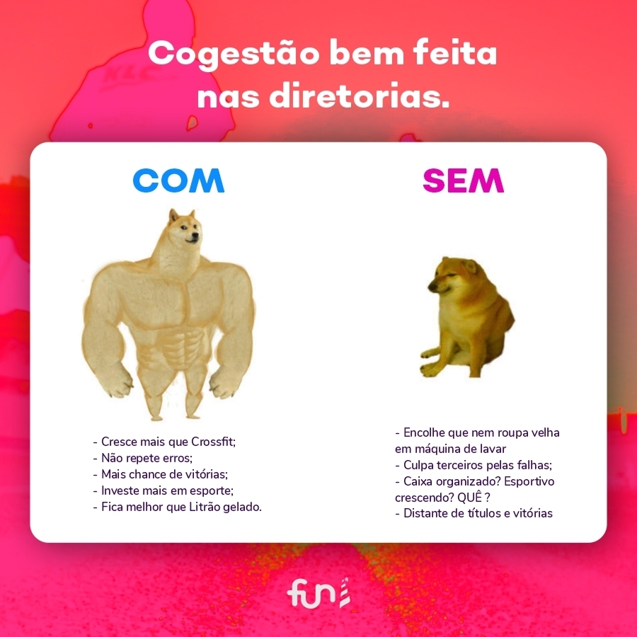 faroltech's tweet photo. Diretoria, vc quer uma atlética maromba e grandona ou uma cãozinho caramelo, que apenas é simpatico?

#faroluniversitario #gestão #gestãodoconhecimento #atleticauniversitaria #atletica https://t.co/xAKXu1tpHv