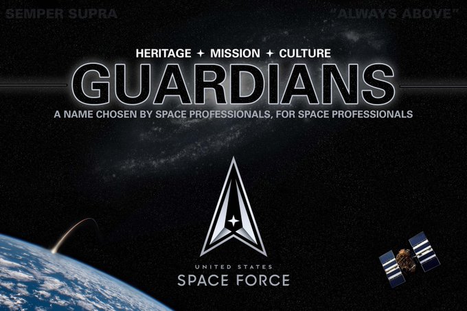 Space Force members now called 'guardians' EpjPgvfXIAUQMgp?format=jpg&name=small