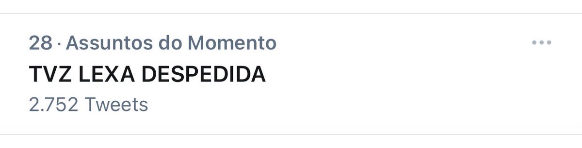 familialexaa's tweet photo. Era assunto do momento que queríamos? 

TVZ LEXA DESPEDIDA https://t.co/zgOhwdyMqT
