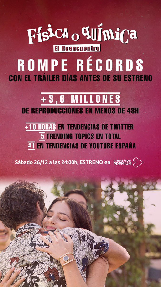 ¿Estáis preparados? ¡Muchas ganas de leer lo que pensáis de Oriol! 😁#FisicaOQuimicaElReencuentro