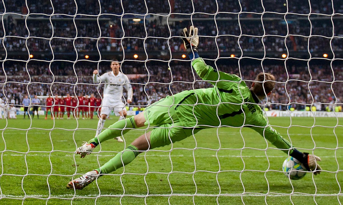 During a champions league game vs Real Madrid in 2012, Neuer saved from Cristiano Ronaldo, and Neuer owes a lot to Toni for this moment.”I always prepare myself for such situations,” admitted Neuer. “Our goalkeeping coach Toni Tapalovic, showed me on his laptop