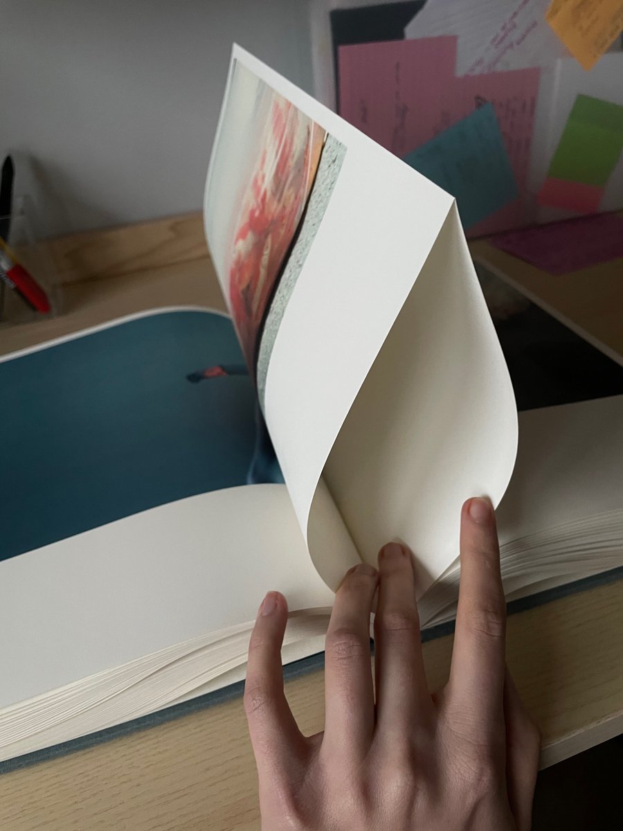 20. Illuminance binding is a variant of Japanese one and because of that to open a book, you need to use two hands. Notice the page fold! This is the concentration that makes it just phenomenal. Having a publishing house that is knows for its high quality books also helps.