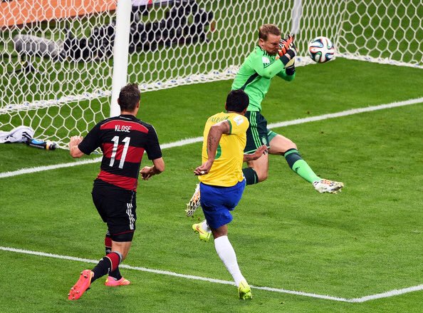 Neuer made his 22nd clean sheet for Germany in only 50 games, in Brazil. The 1-0 Quarter-final defeat of France.Germany routed Brazil 7-1 in the semi final, and beat Argentina 1-0 in the final, to record a 4th World Cup victory. Neuer was not heavily tested in either of the